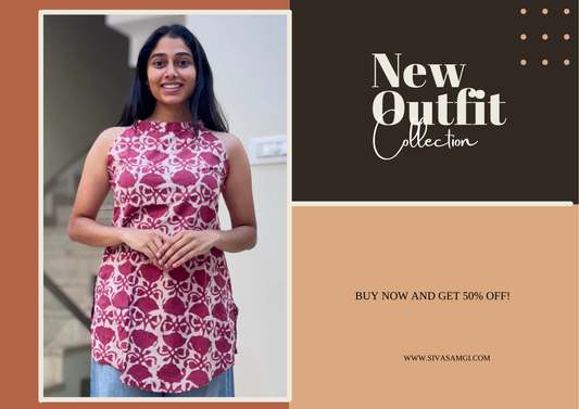 Halter Neck Kurtis Online - Best Ethnic Wear For Women | Sivasamgi