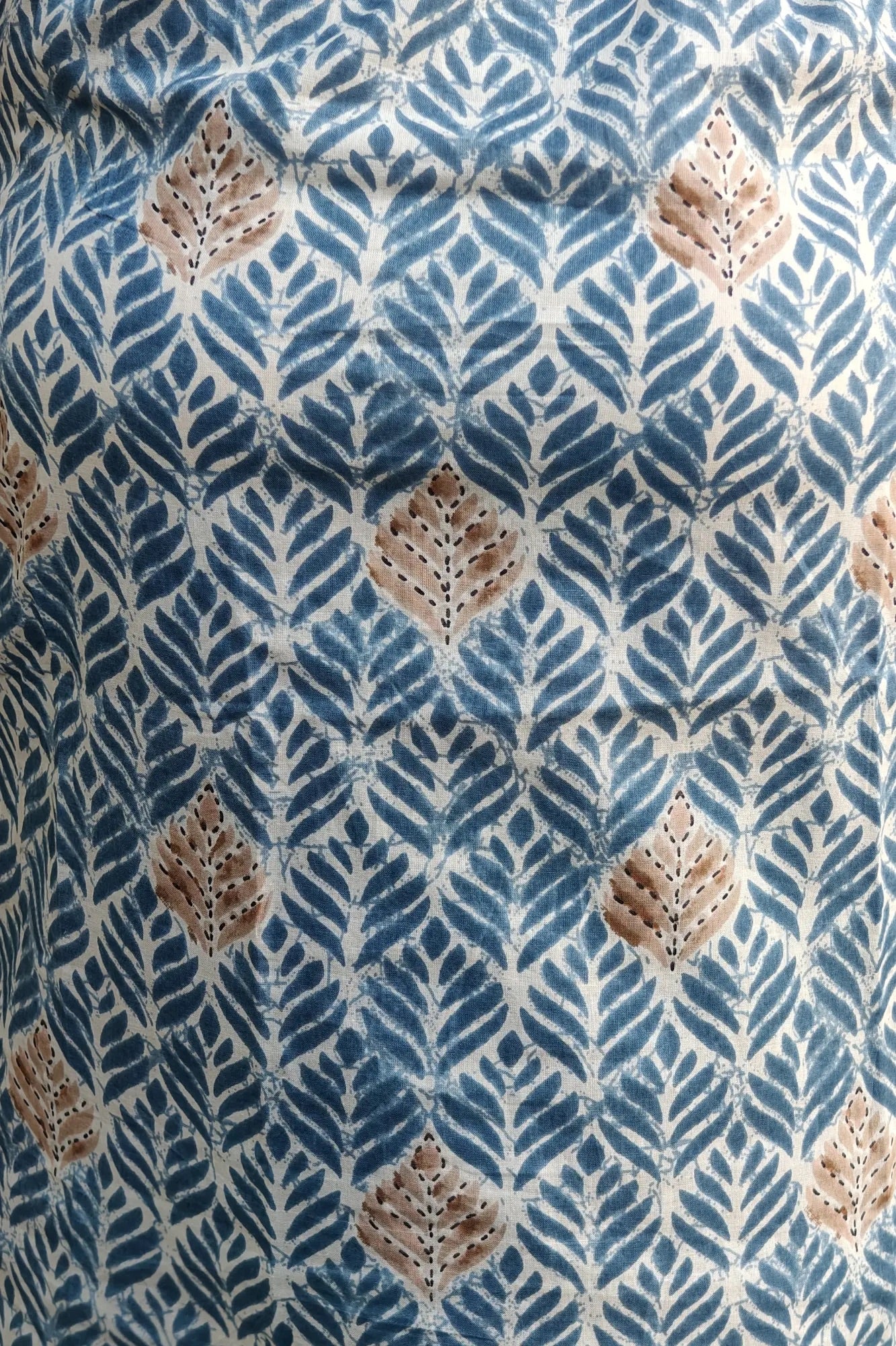 Blue Backless Halter Neck Cotton Top