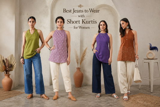 Best Jeans to Wear with Short Kurtis for Women