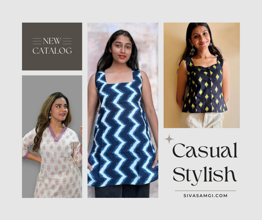 Buy 100% Pure Cotton Halter Neck Kurtis for Women | Sivasamgi