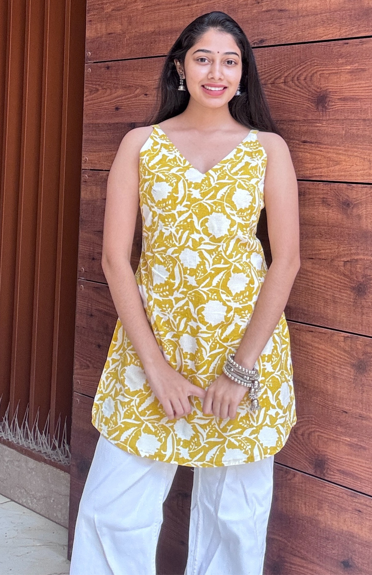 Trendy Corset Style Short Kurti with lining