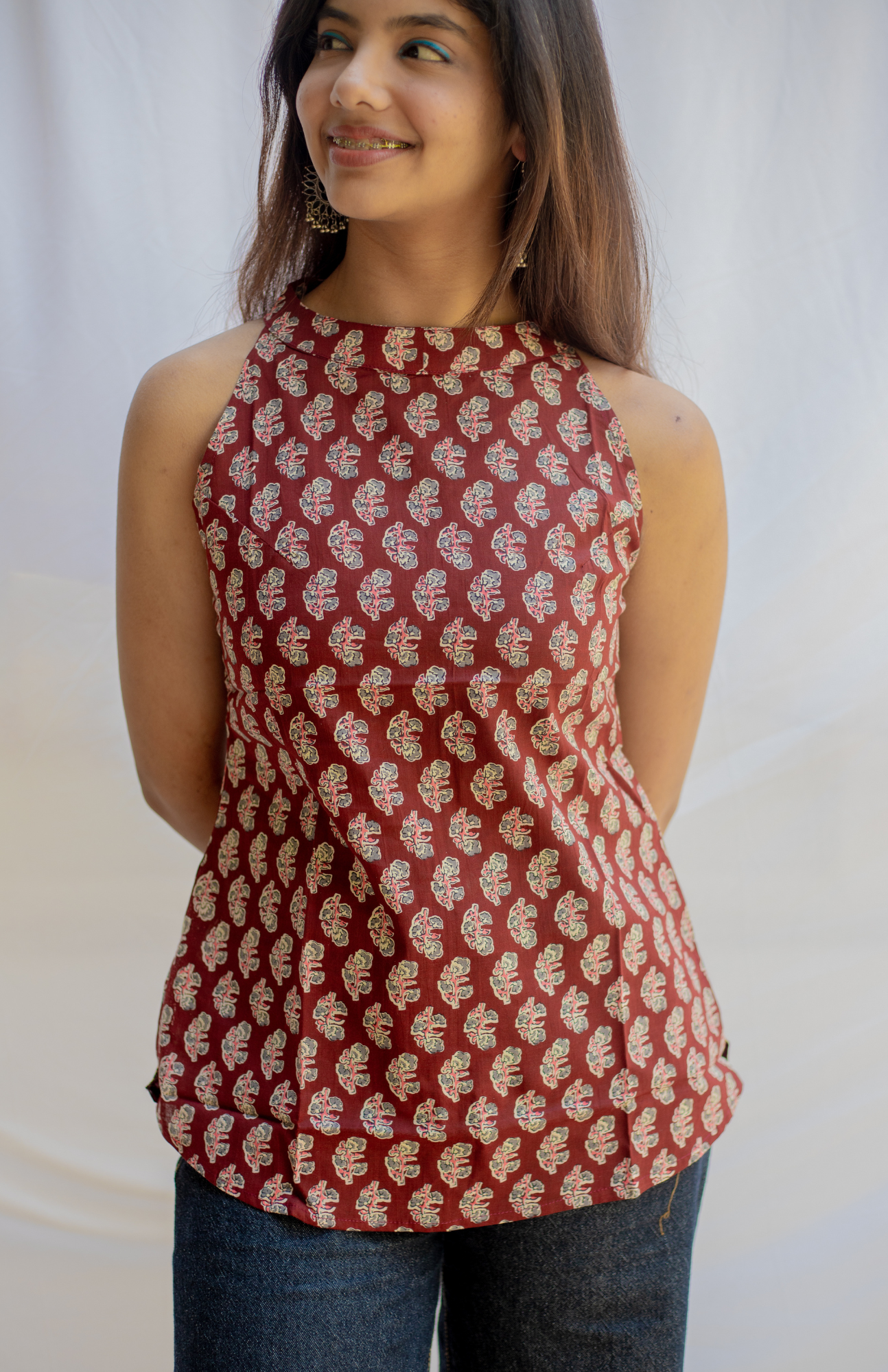 EarthGraceHalterNeckTop