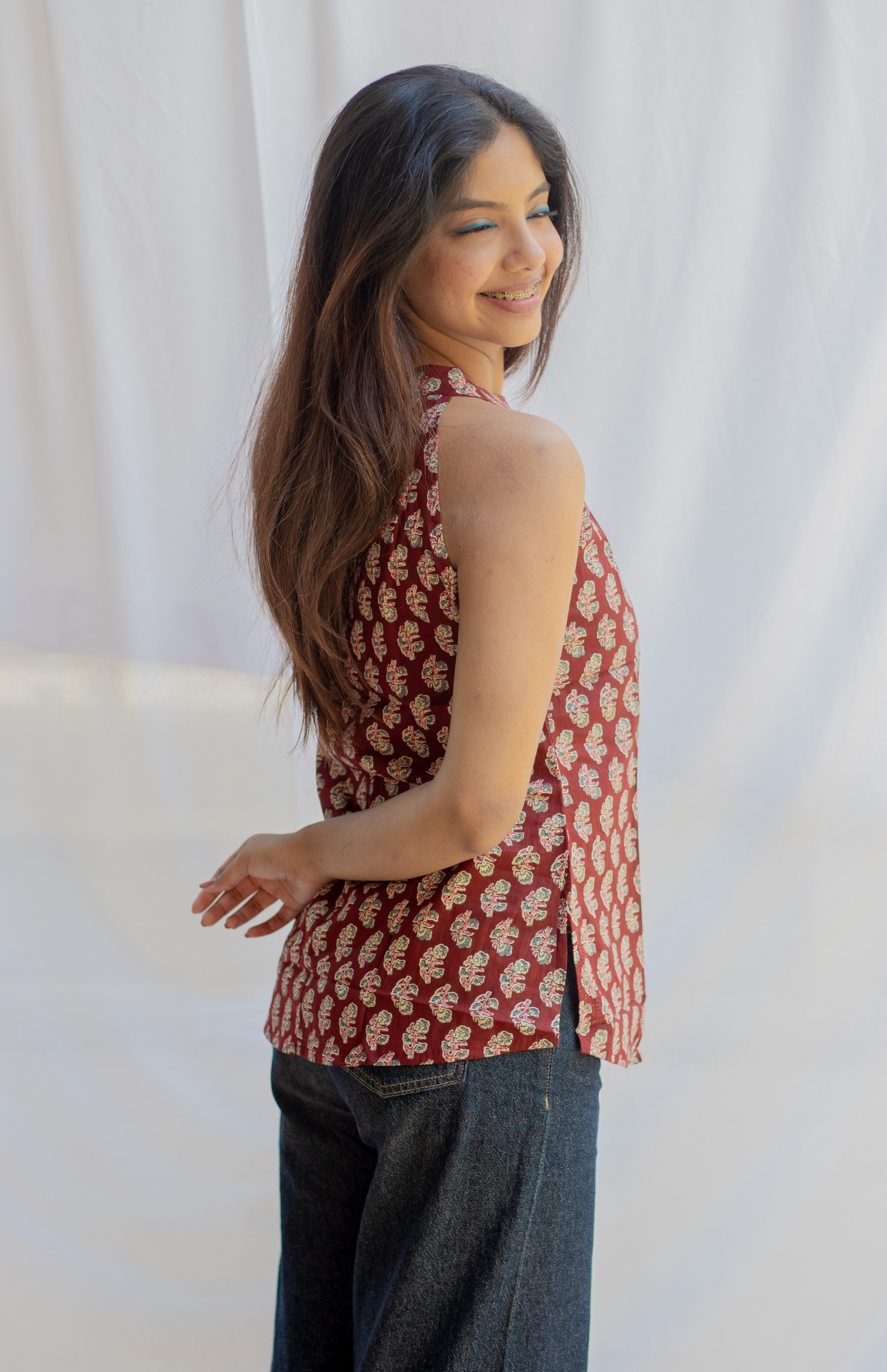 Halter Neck Top for work wear womens