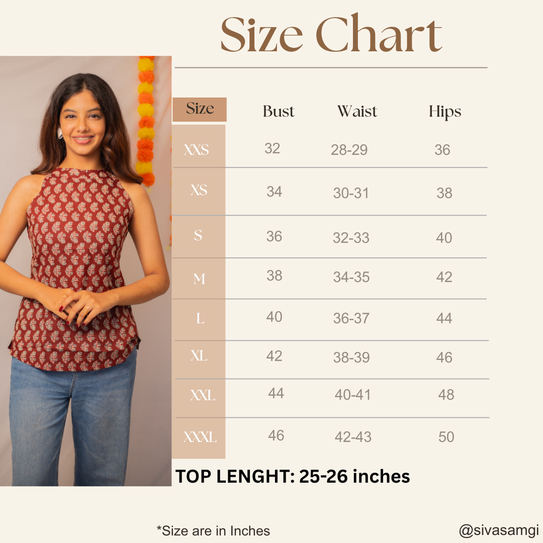 Earthen Grace Ajrakh Halter Neck Top